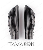 Leather arm bracers and collar