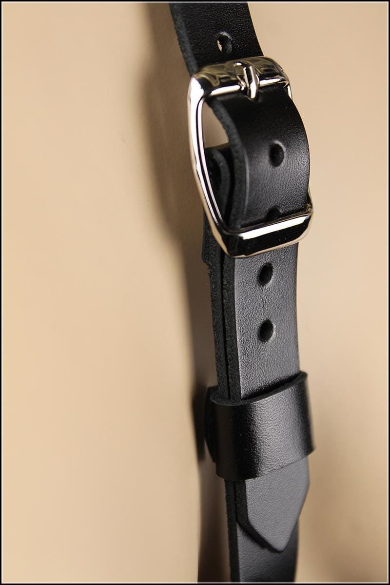 Leather chest harness