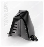 Leather dog mask with floppy ears