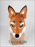 Leather fox mask