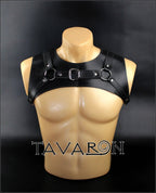 Leather men harness