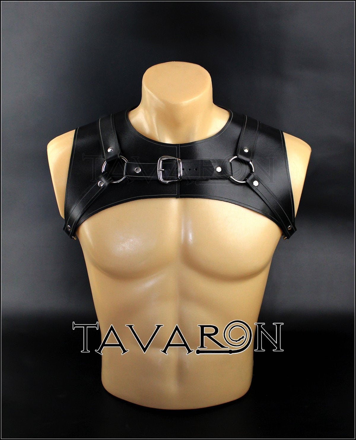 Leather men harness