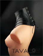 Leather posture collar