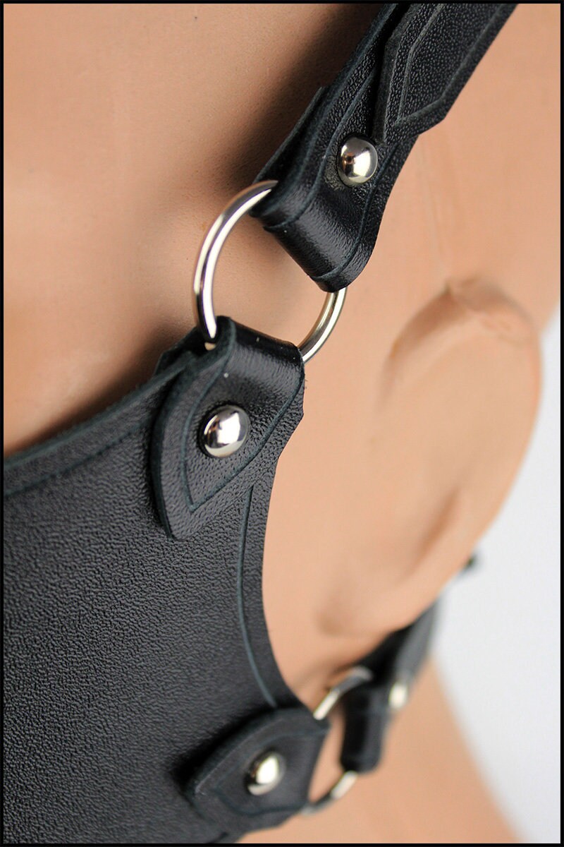 Leather respirator mask