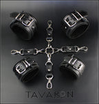 Leather restraints set